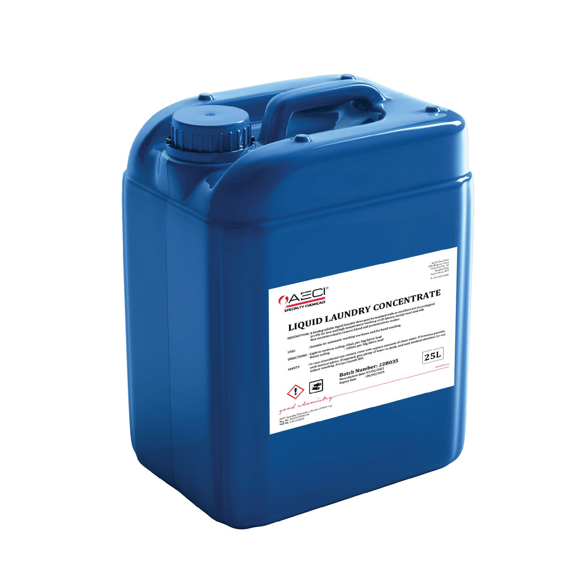 Liquid Laundry Concentrate AECI ONe